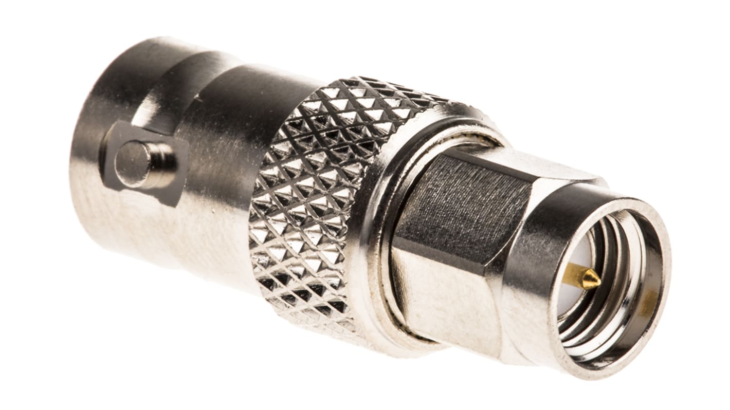 Radiall Straight 50Ω RF Adapter SMA Plug to BNC Socket 4GHz