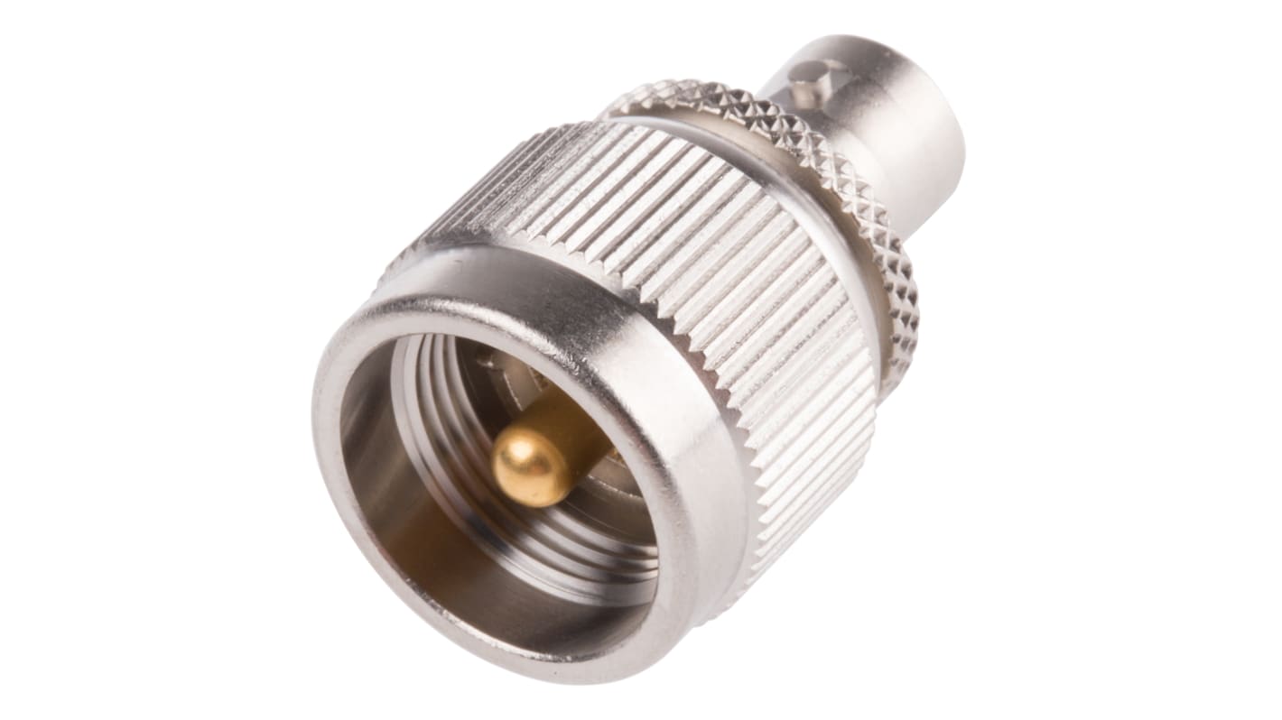 Radiall Straight 50Ω RF Adapter BNC Socket to UHF Plug 500MHz