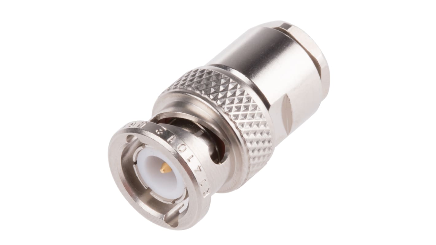 Connettore coassiale Ad angolo retto Radiall, Maschio, 50Ω, Montaggio su cavo