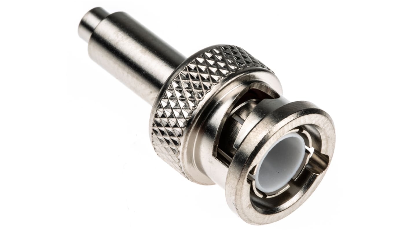 Connettore coassiale Ad angolo retto Radiall, Maschio, 75Ω, Montaggio su cavo