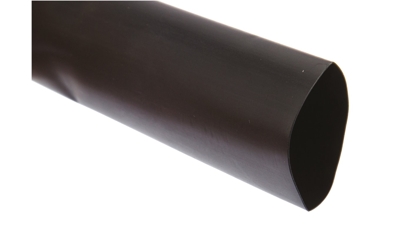 3M Heat Shrink Tubing, Black 25.4mm Sleeve Dia. x 3.5m Length 2:1 Ratio, HSR Series