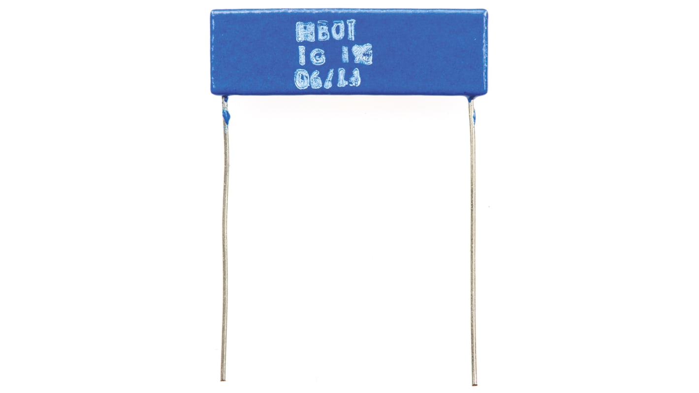 TE Connectivity 厚膜电阻, 1GΩ, 1W, ±1%容差, ±100ppm/°C, HB系列