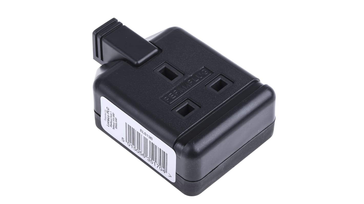 RS PRO 1 Socket Type G - British Trailing Socket, 240 V