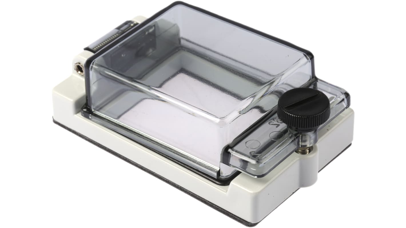 RS PRO Grey Polycarbonate IP44 Inspection Window for use with 46277-3, DIN 43880