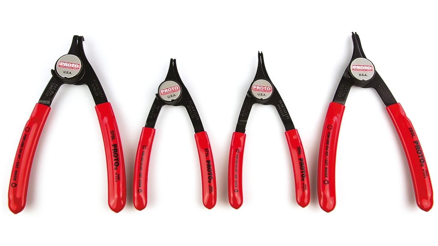Stanley 4 Piece Circlip Plier Set 400 mm Overall