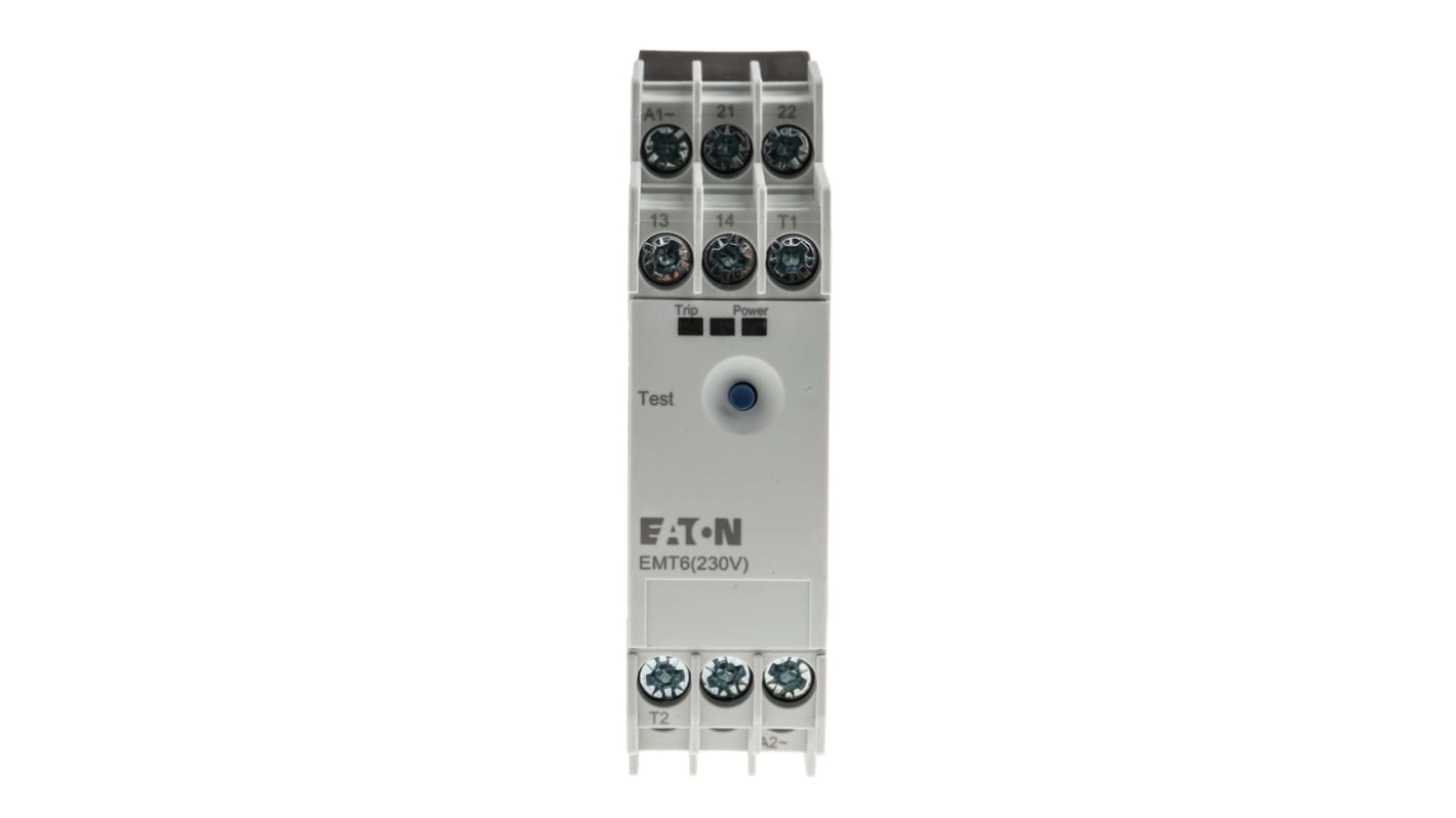 Eaton Overload Relay 1NO + 1NC, 3 A Contact Rating, 2 W, 230 Vac, EMT