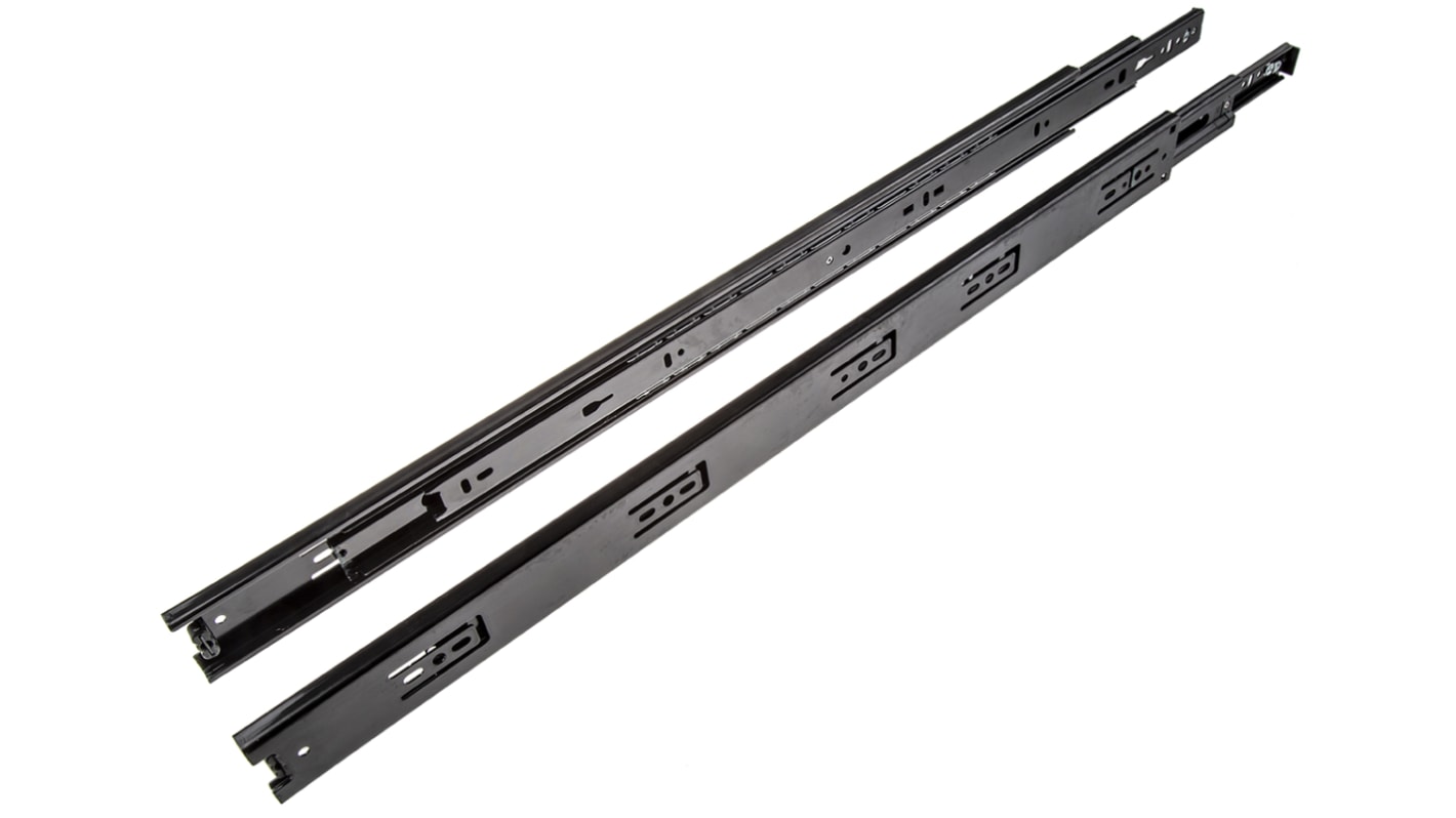 Accuride Steel Drawer Slide, 600mm Closed Length, 45kg Load