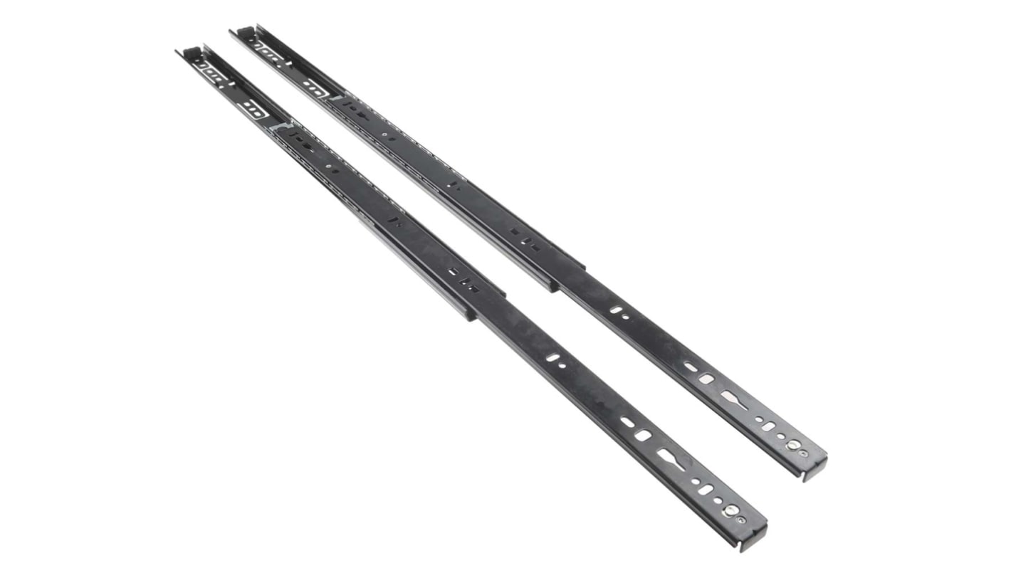 Guide per cassetti Accuride in Acciaio, L. 550mm (chiuse), carico max 40kg