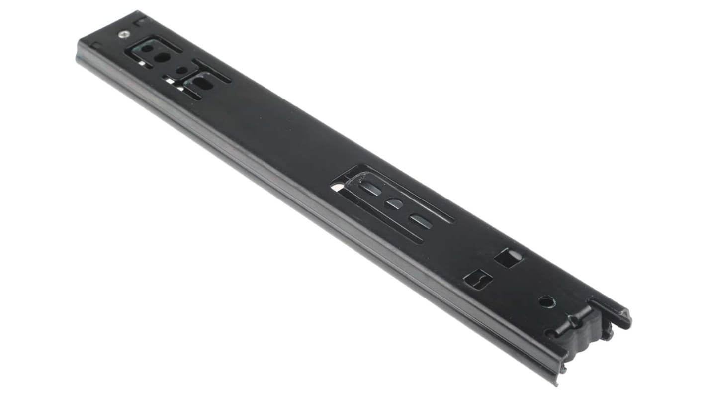 Accuride Steel Drawer Slide, 250mm Closed Length, 50kg Load