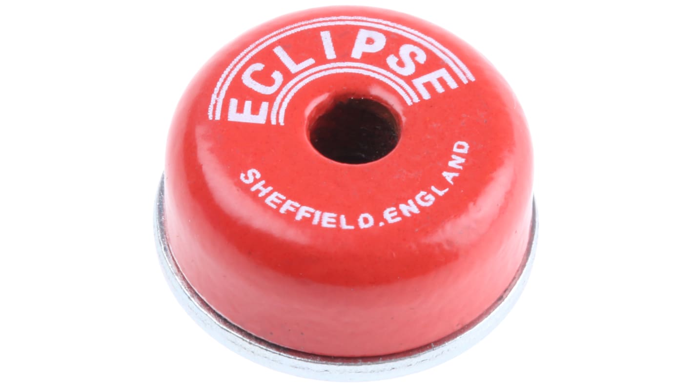 Eclipse Pot Magnet 19.1mm Hole Aluminium Alloy, 3kg Pull