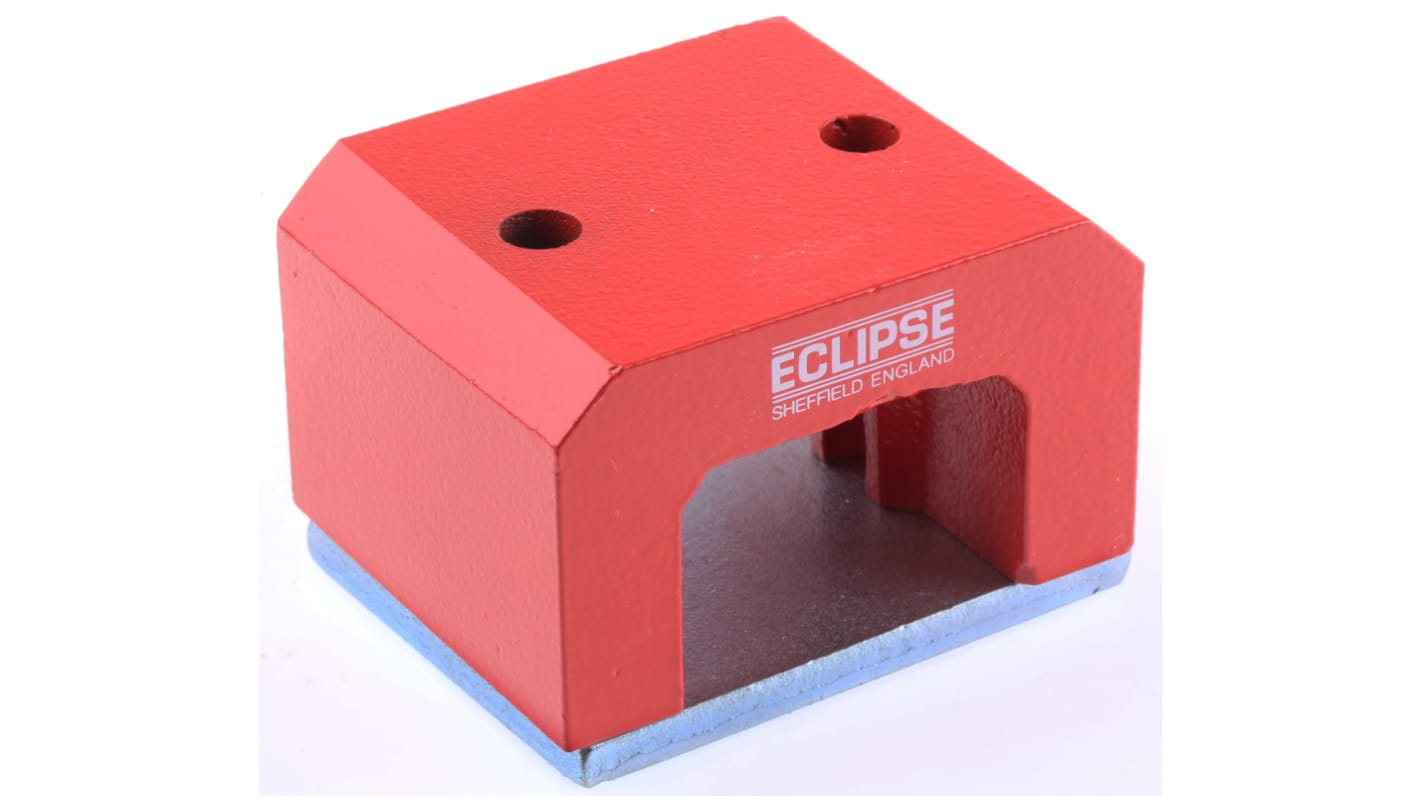 Eclipse 铝镍钴合金马蹄形磁铁, U 形, 37kg拉力, 70mm宽 x 41.3mm长 x 57.2mm厚