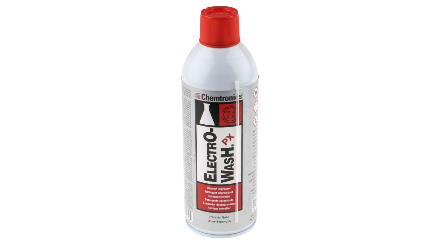 Chemtronics 400 ml Aerosol for Contacts, Flux Removal, Label Residue, PCBs, Potentiometer, Solder Paste, Switches, Tape