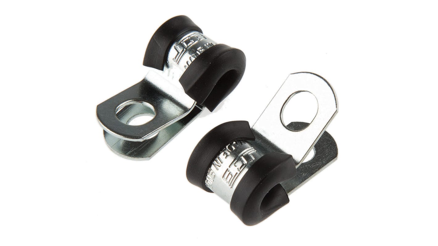 JCS 5mm Black, Steel P Clip