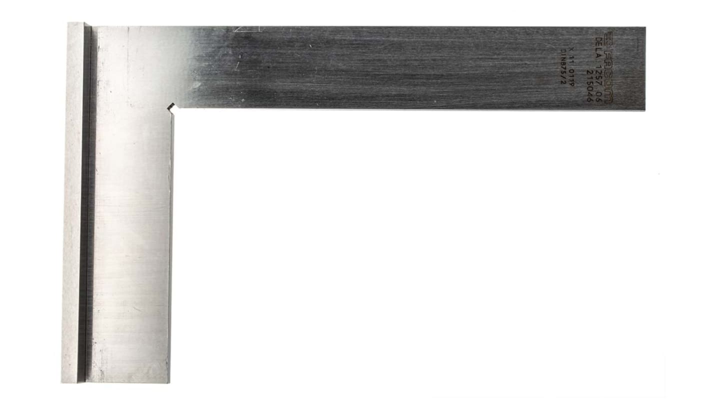 Escuadra para ingenieros Facom DELA.1257.06, longitud 200 mm, grosor 7mm, ancho 30 mm