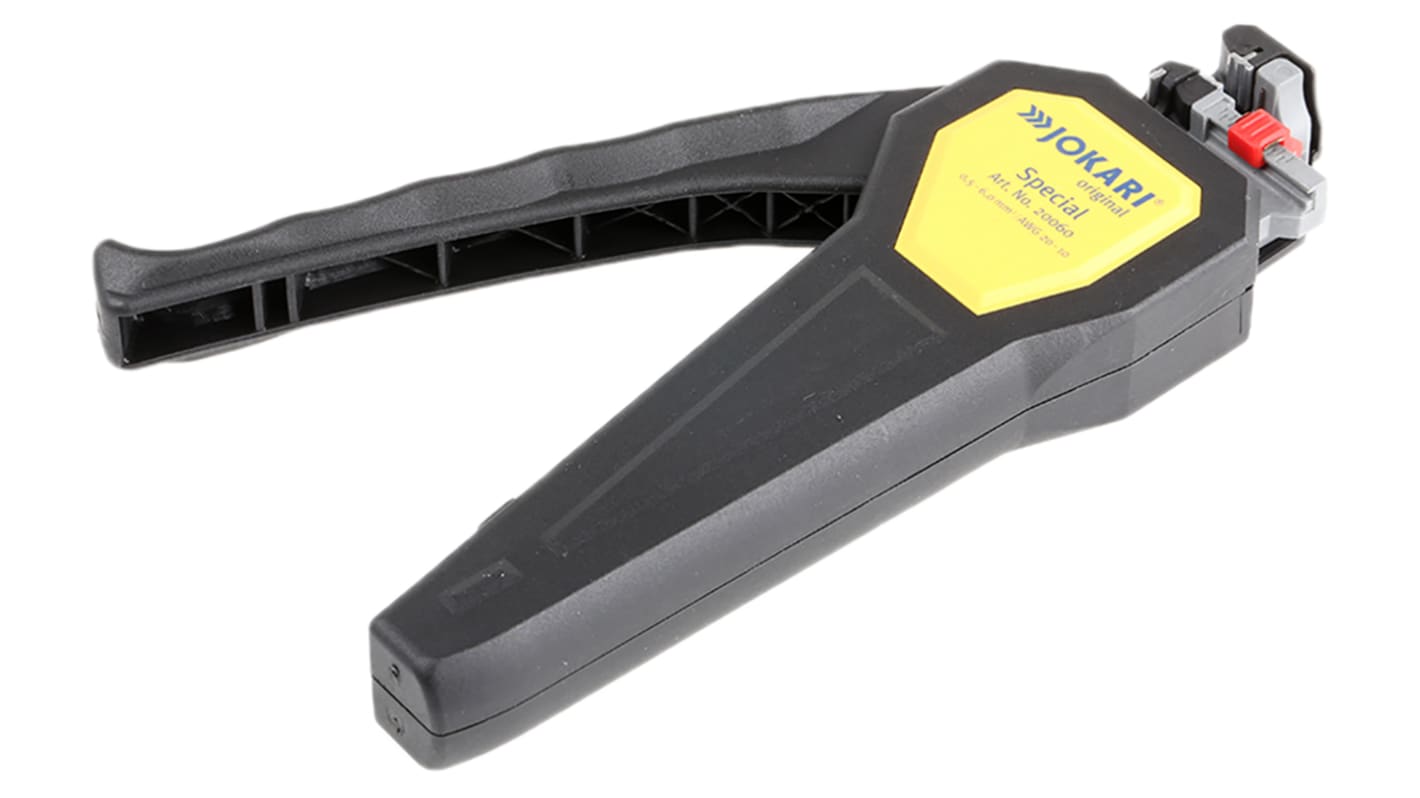 Jokari 200 Series Wire Stripper, 0.5 mm² Min, 6 mm² Max