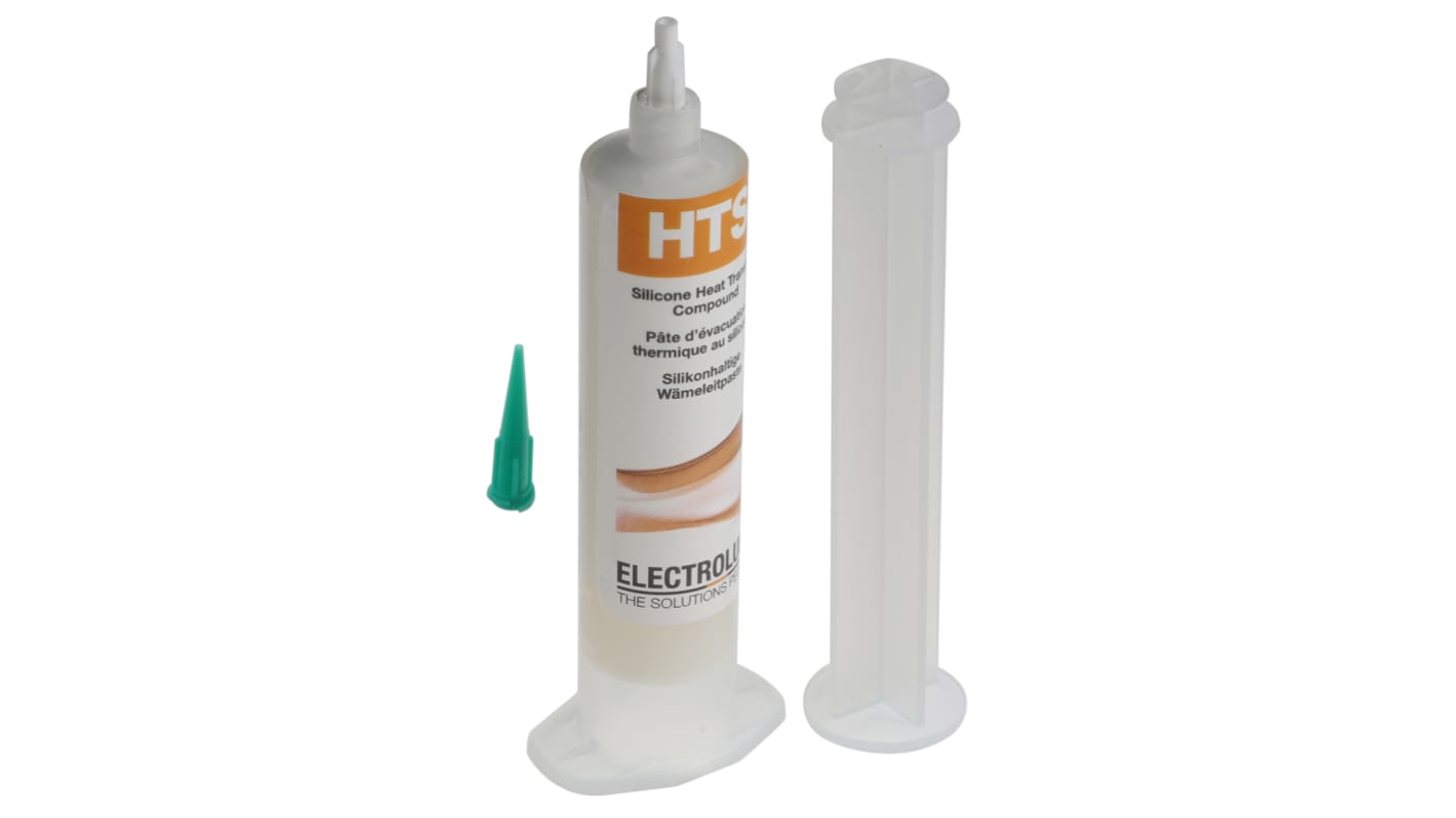 Grasso termico siliconico Electrolube, 0.9W/m·K, -50 → +200 °C, conf. da 35 ml