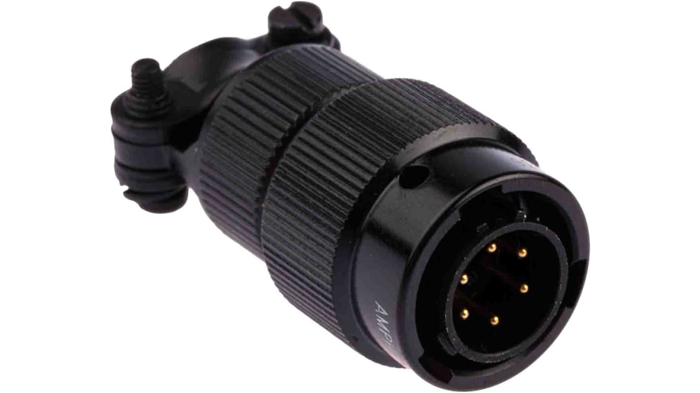 Amphenol Limited, 62LC, Copper 6 Way Cable Mount MIL Spec Circular Connector, Pin Contacts,Shell Size 10, Bayonet