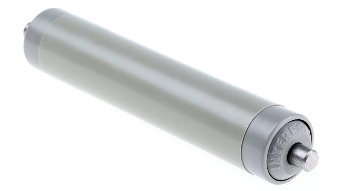 Rodillo transportador Interroll de PVC con eje  con eje de Ø 6mm Con muelle, rodillo de Ø 20mm x 100mm, carga máx. 90N
