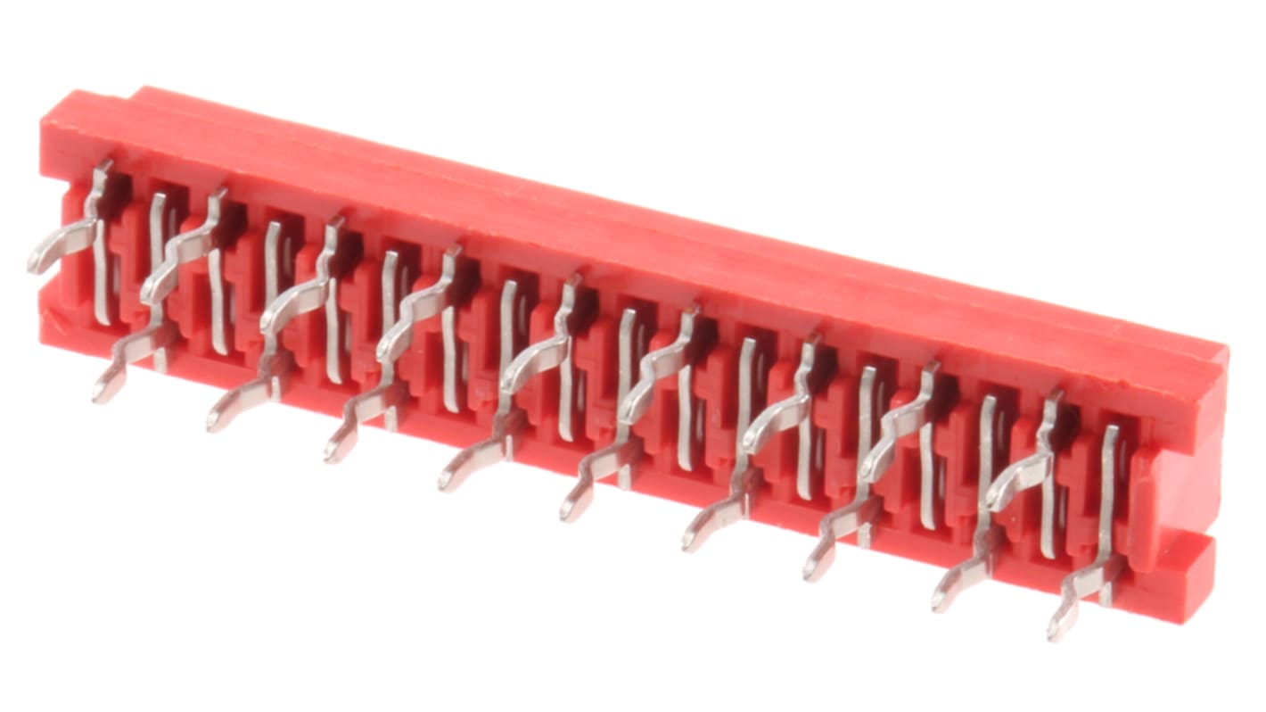 Gniazdo PCB 18 -pinowe 2 -rzędowe raster: 2.54mm Żeńskie na płytkę Proste Przewlekany