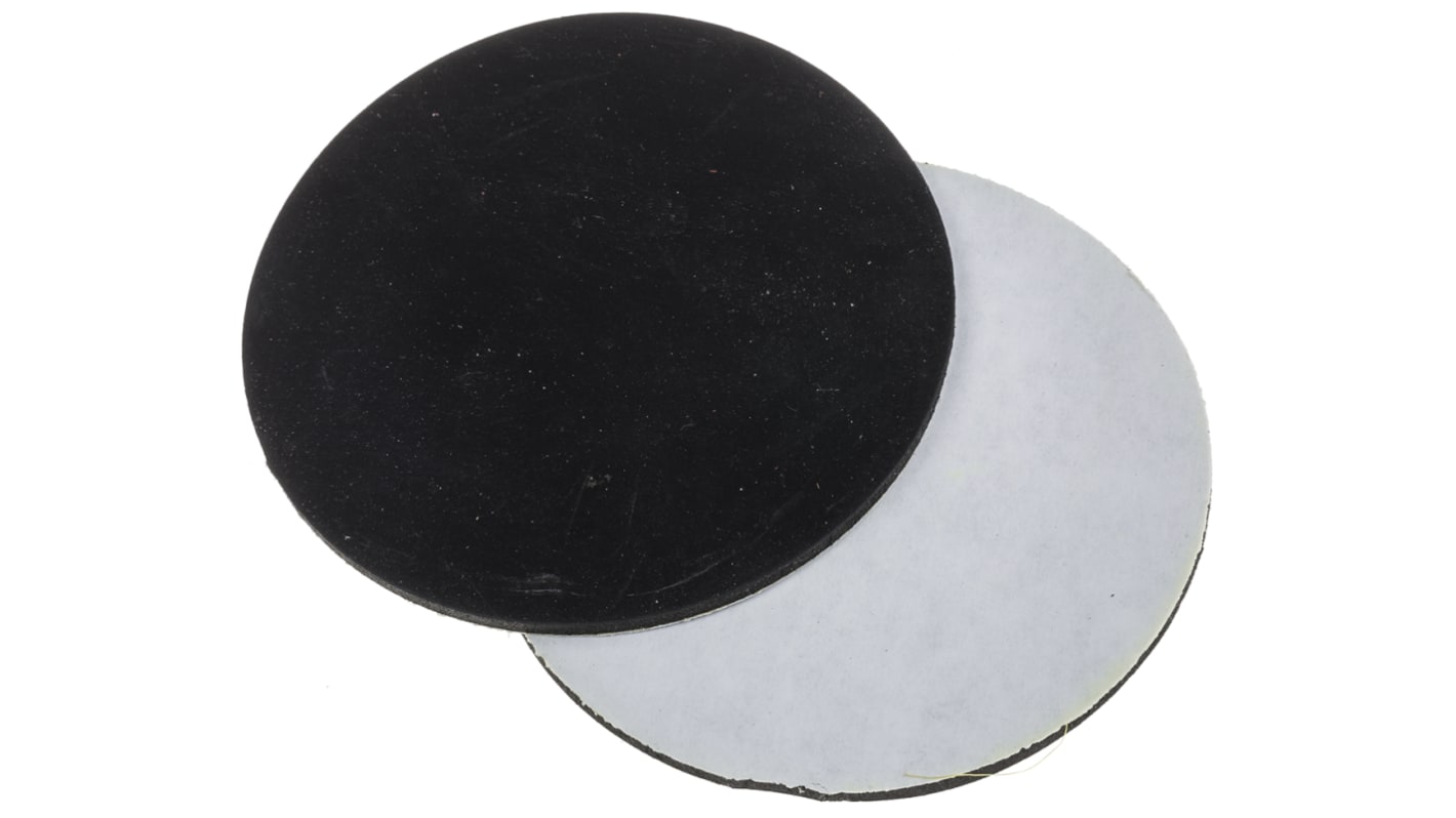 RS PRO Circular Nitrile Non Slip Pad, 100mm diameter x 3mm height