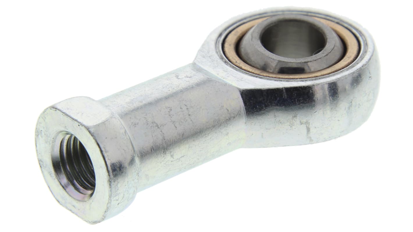 Koncovka táhla, vlikost přípojky: M10 x 1,25 vnitřní, Ocel velikost vývrtu 10mm, celková délka: 57mm standard závitu