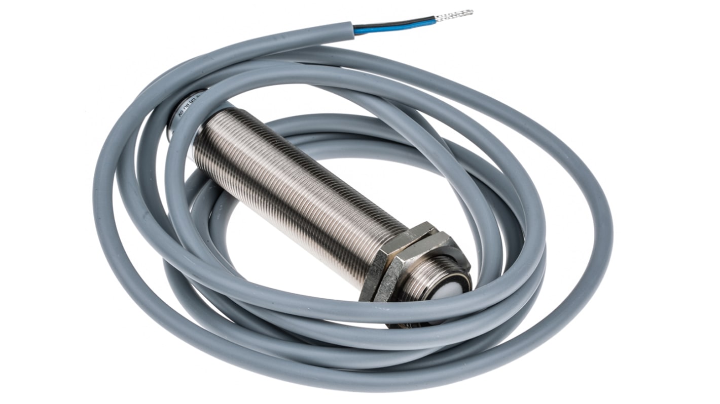 Baumer Ultrasonic Barrel-Style Proximity Sensor, M18 x 1, 100 → 700 mm Detection, PNP Output, 12 → 30 V