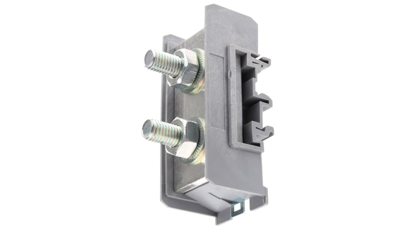 Entrelec SNA Series Grey Stud Terminal, 120mm², Single-Level, Bolt Termination