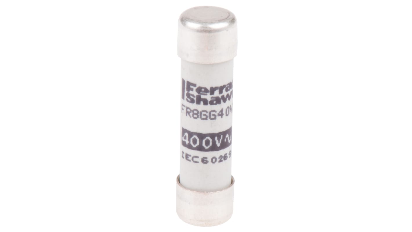 Mersen 20A Ceramic Cartridge Fuse, 8 x 32mm