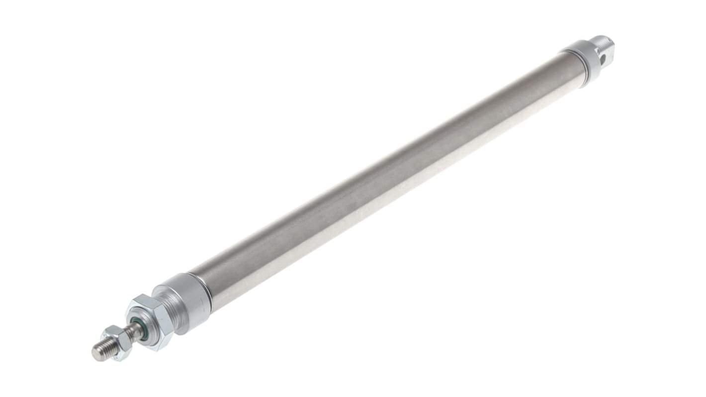 RS PRO Pneumatic Roundline Cylinder - 25mm Bore, 320mm Stroke, ISO 6432 Series, Double Acting