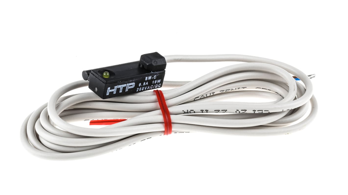 RS PRO DSM Series Reed Switch, 2.5m Fly Lead, Band Mounted
