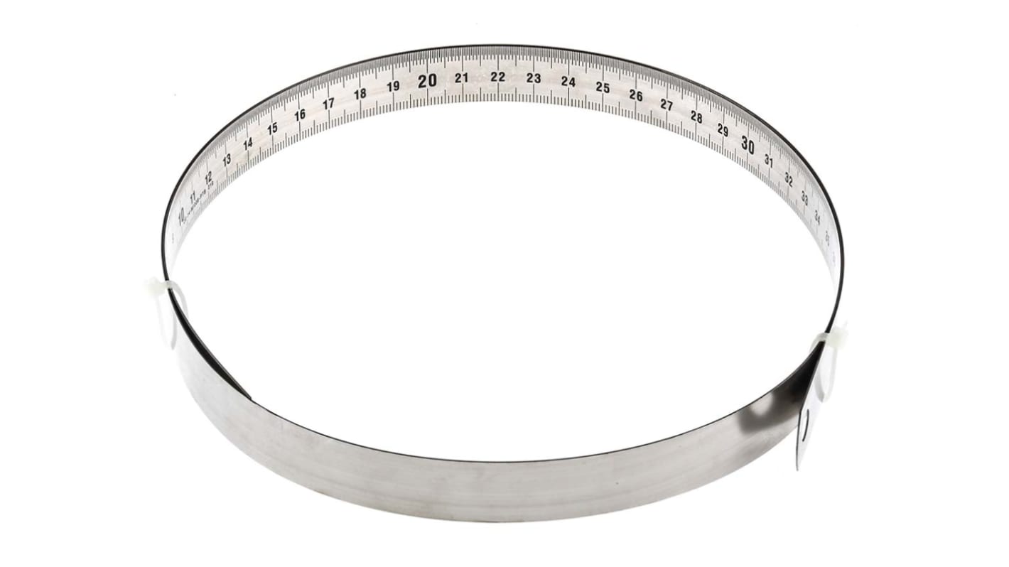 MikronTec 1m Stainless Steel Metric Ruler