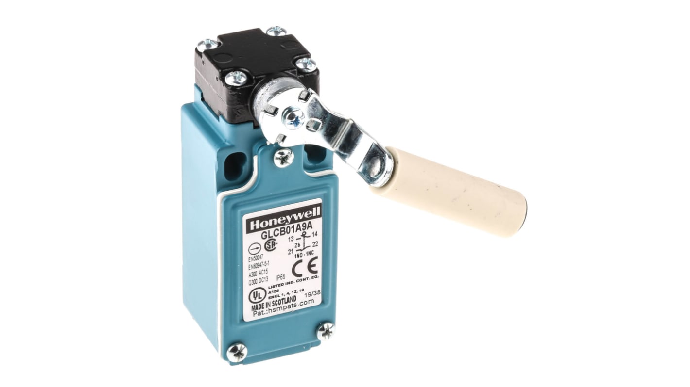 Honeywell 行程开关, 最大直流300V, 最大交流300V, 最大10A, IP66, PG13.5接口, 常开/常闭, GLC系列