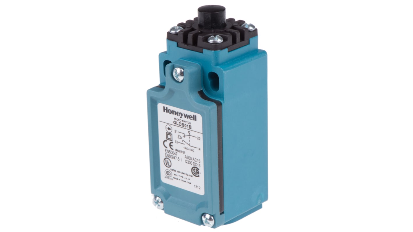 Wyłącznik krańcowy typ Trzpień Honeywell NO/NC Działanie natychmiastowe 10A 300V IP66