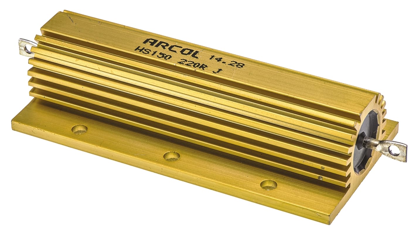 Resistenza per montaggio su telaio Arcol, 220Ω, 150W, ±5%