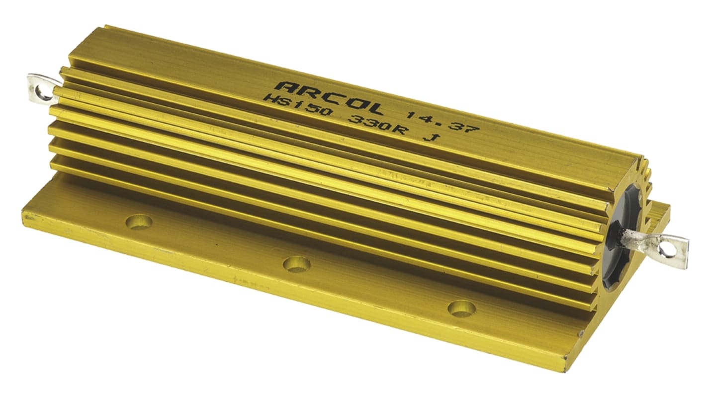 Arcol, 330Ω 150W Wire Wound Chassis Mount Resistor HS150 330R J ±5%