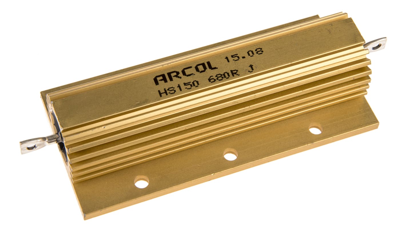Resistenza per montaggio su telaio Arcol, 680Ω, 150W, ±5%