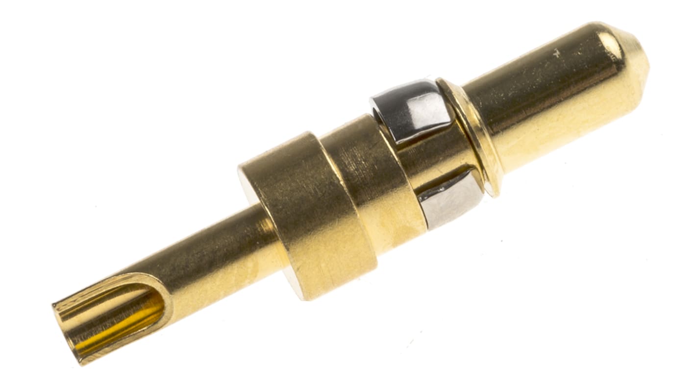 RS PRO , Straight , Male Gold , Copper Alloy , Backplane Connector Contact