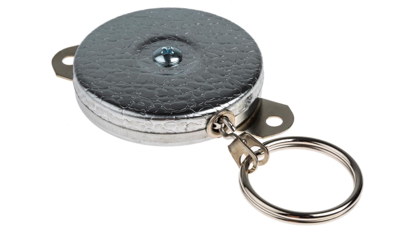 Retractable key holder on sale