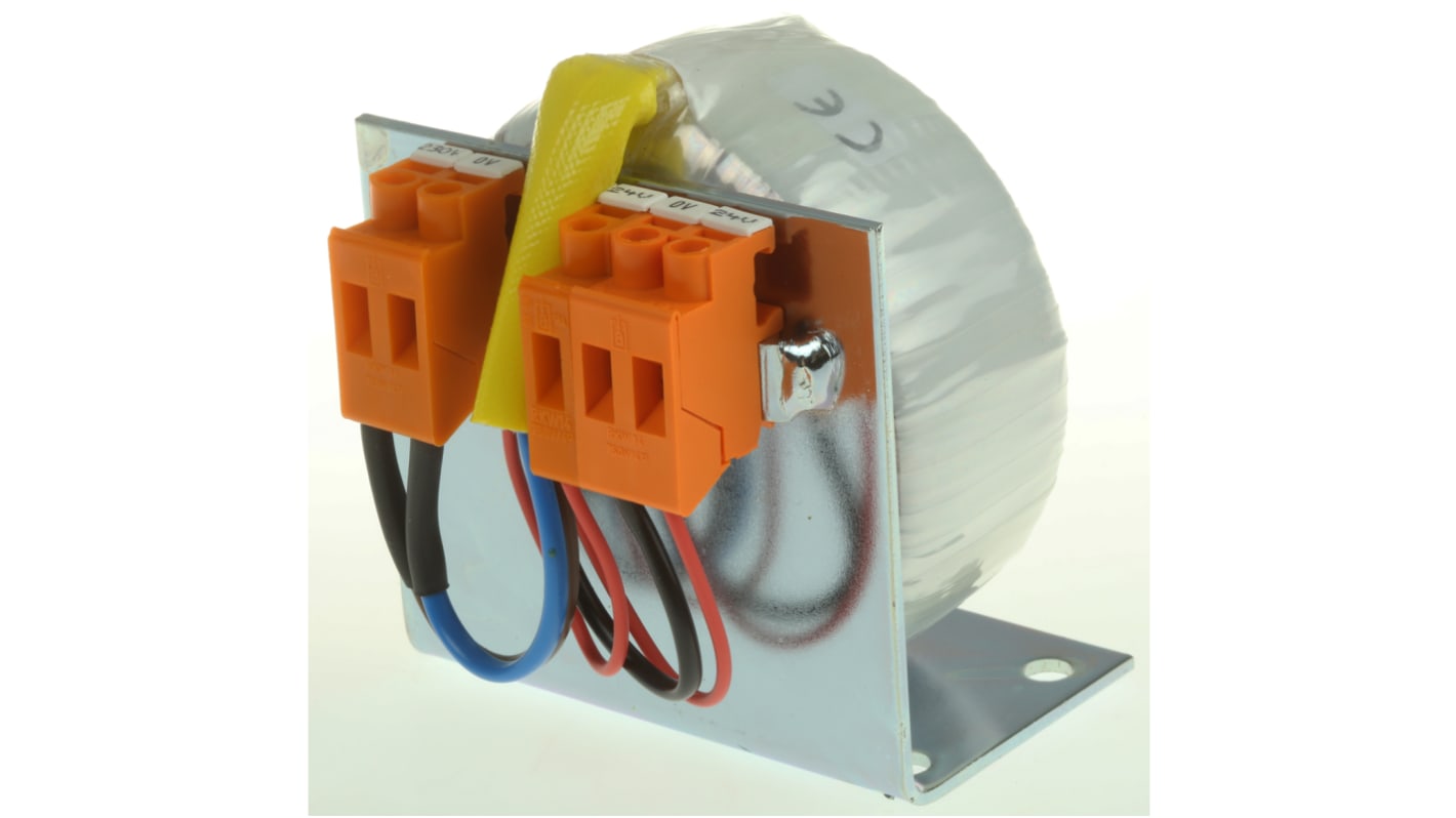 Nuvotem Talema 230V ac, ±24V ac Toroidal Transformer, 75VA 1 Output