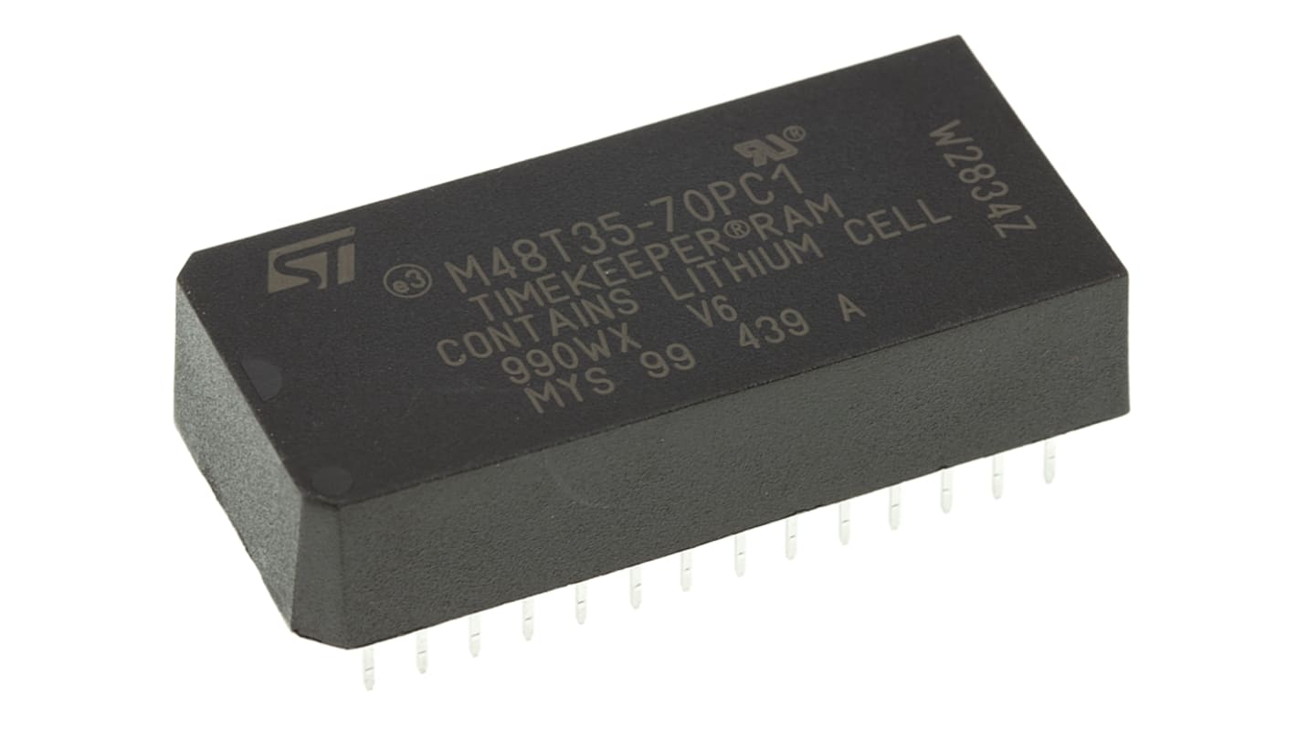 NVRAM STMicroelectronics, 32Kbit, Parallèle, PCDIP , 28 broches, 70ns