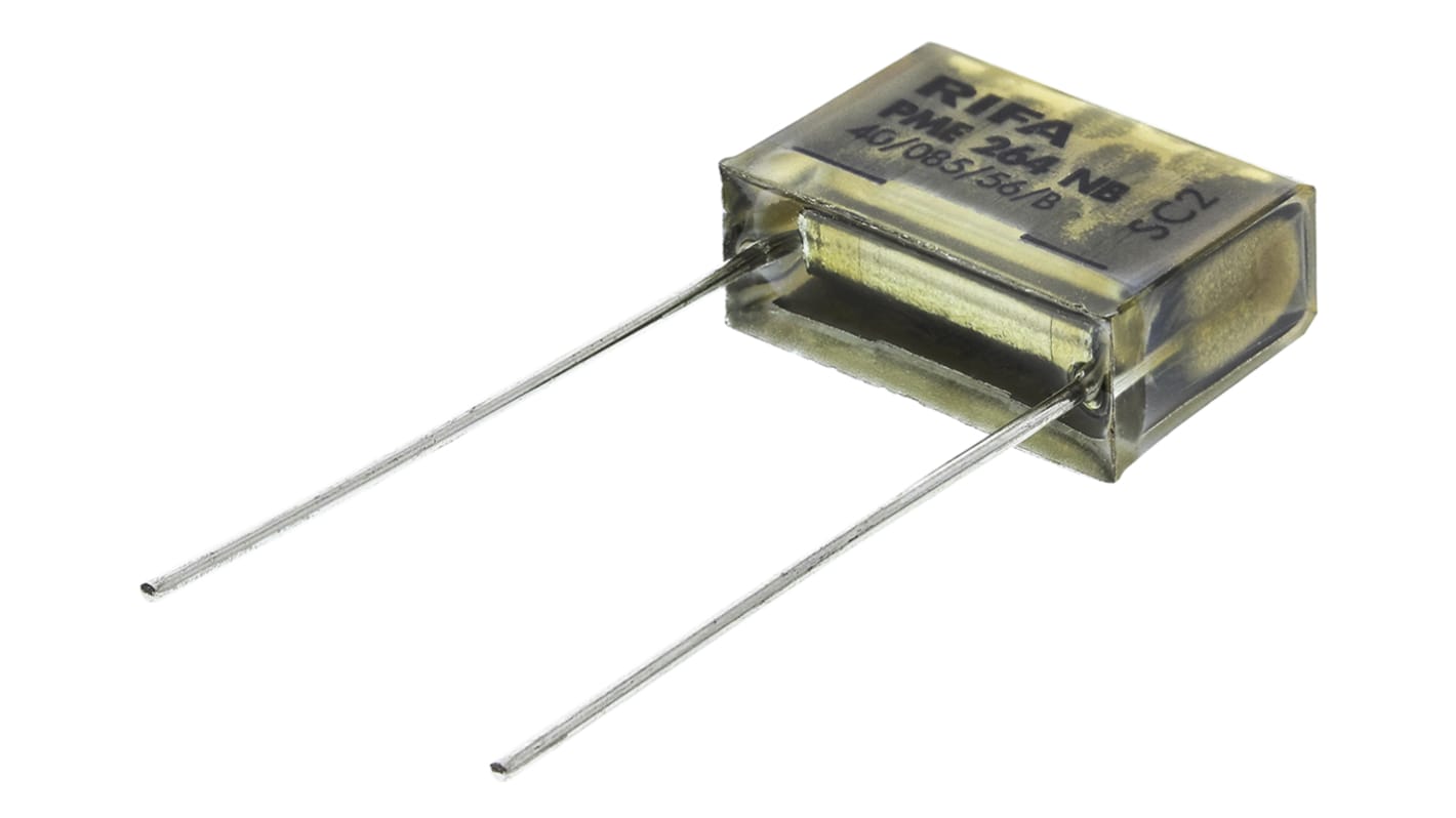 KEMET PME261 Paper Capacitor, 660 V ac, 1500V dc, ±20%, 10nF, Through Hole