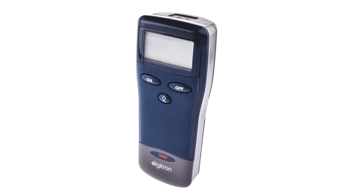 Termometro digitale Digitron 2000T, sonda K, +1350°C max , Cert. ISO