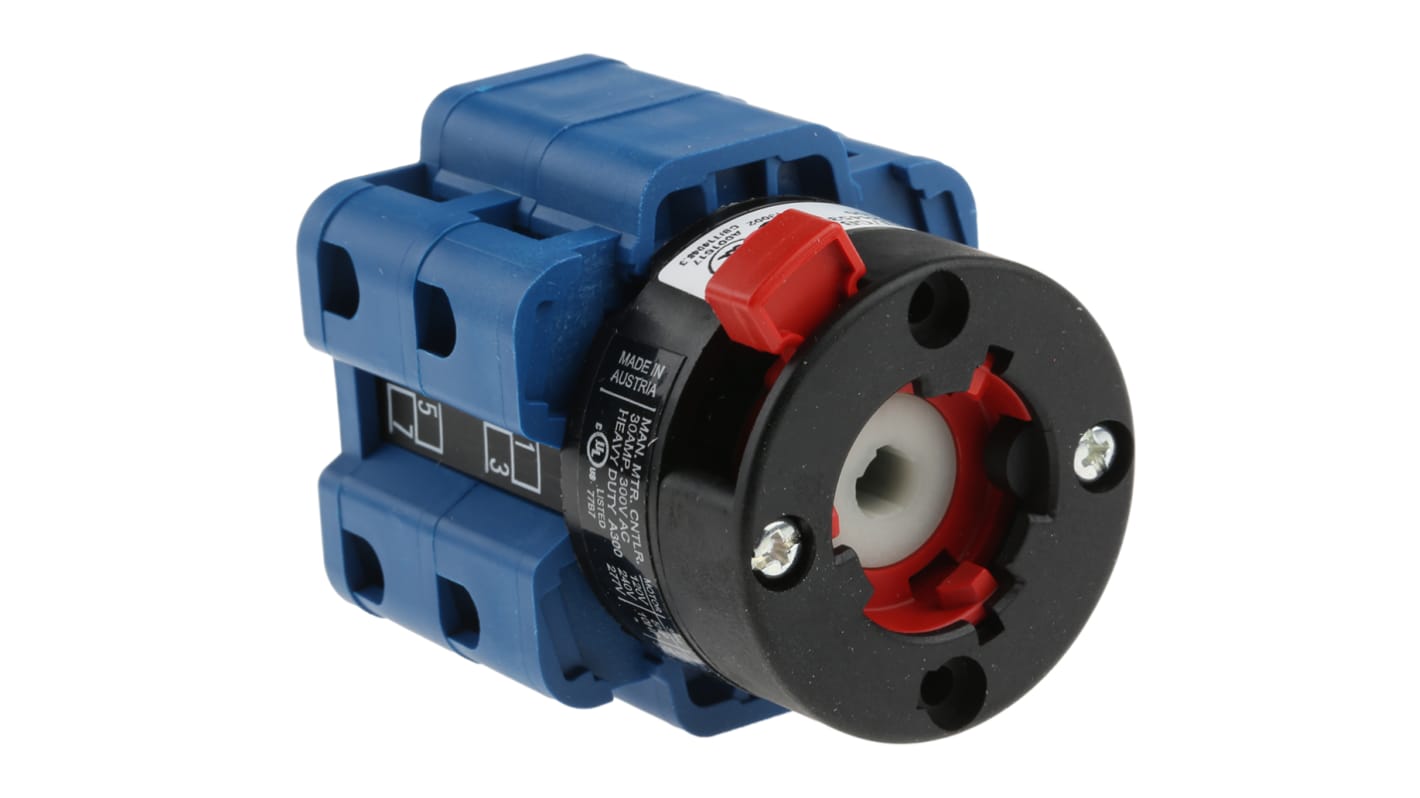 Kraus & Naimer, DP 2 Position 60° Double Throw Cam Switch, 32A