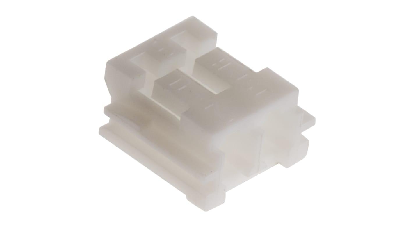 JST, EH Female Connector Housing, 2.5mm Pitch, 2 Way, 1 Row