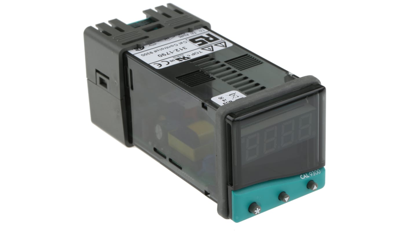 Rs-Online Termoregolatori PID CAL 9300 100 V c.a. 240 V c.a. 48 x 48 (1/16 DIN)mm 2 uscite Relè SSD