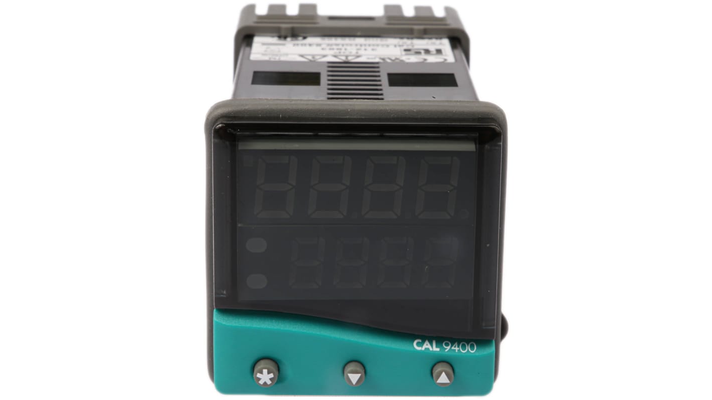 Rs-Online Termoregolatori PID CAL 9400 100 V c.a. 240 V c.a. 48 x 48 (1/16 DIN)mm 2 uscite Relè SSD
