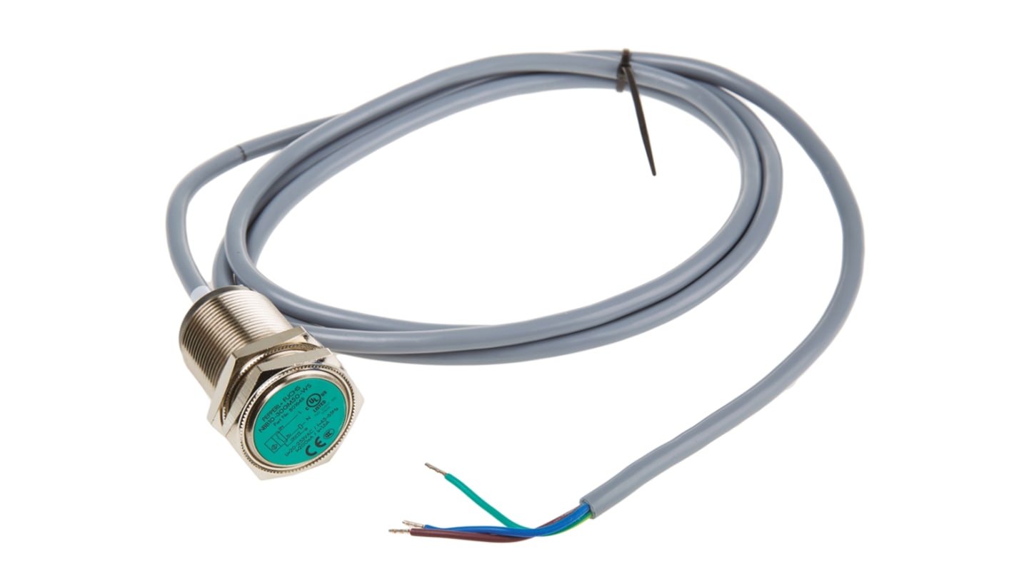 Rs-Online Sensore di prossimità Cilindro filettato Pepperl + Fuchs M30 rilevamento 10 mm 20 → 253 V c.a