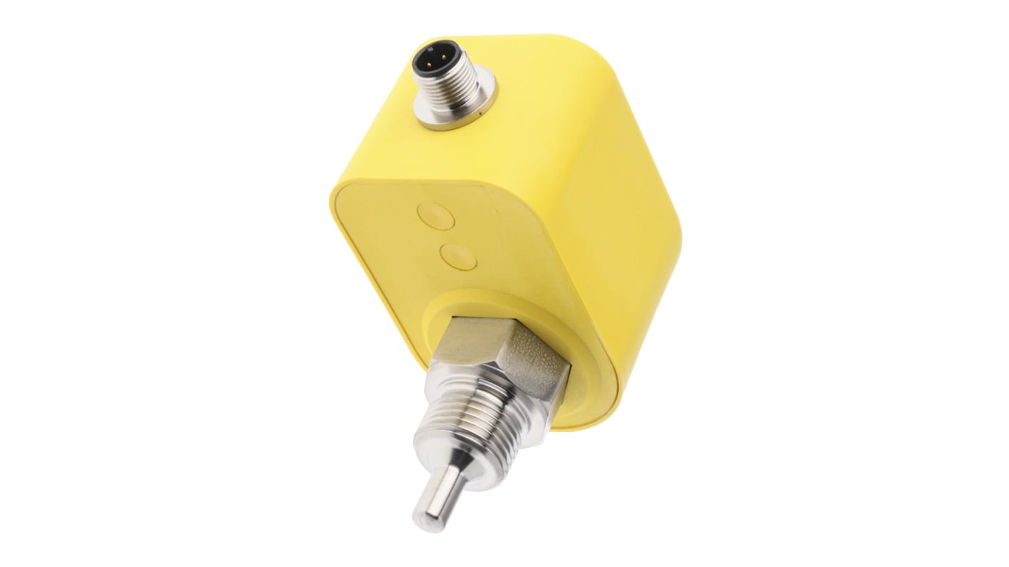 Turck FCS Series Compact Mount Flow Controller, 5 → 150 (Water) cm³/s, Analogue Output, 19.2 → 28.8 V dc,