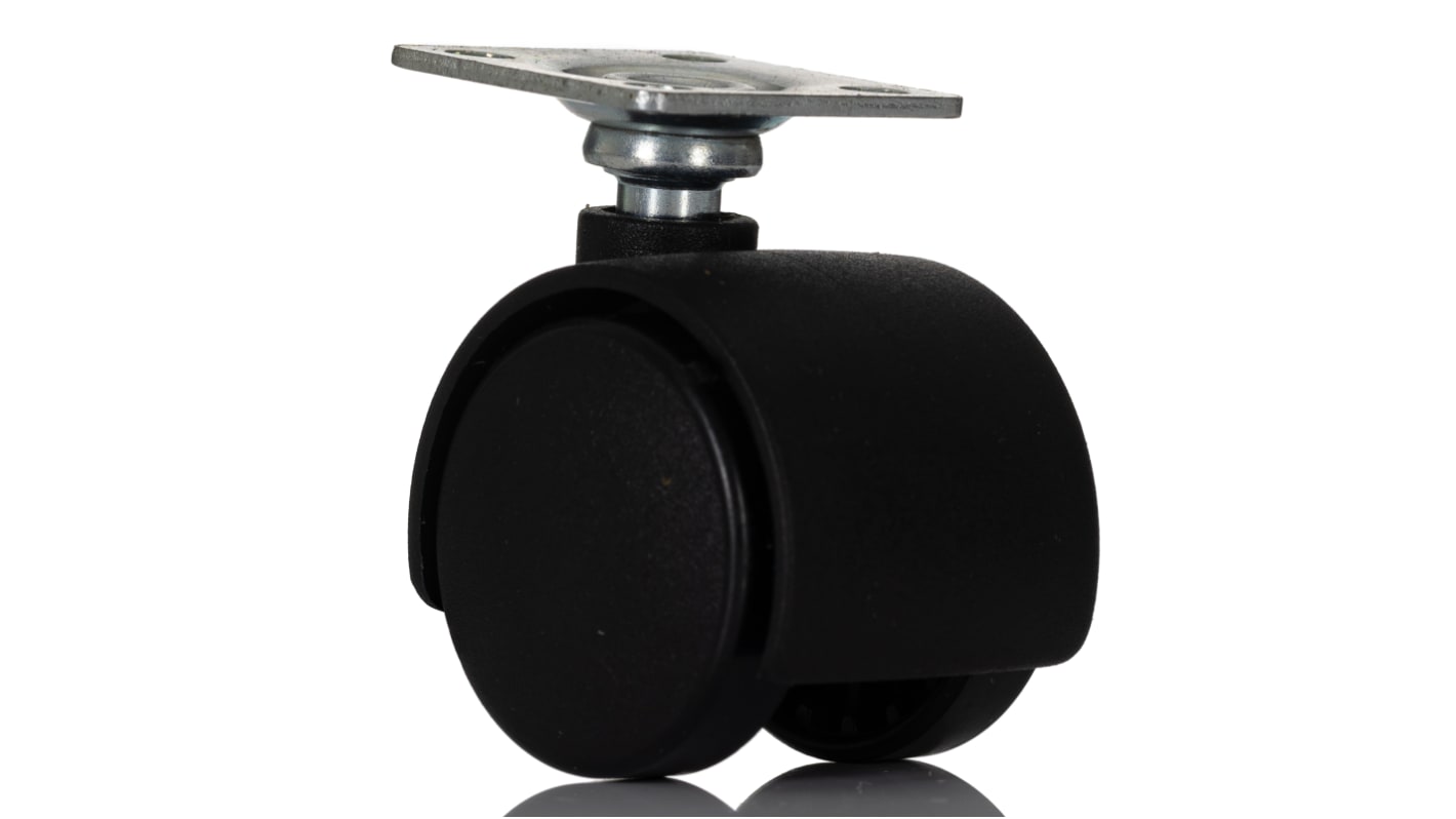 RS PRO Swivel Castor Wheel, 30kg Capacity, 30mm Wheel