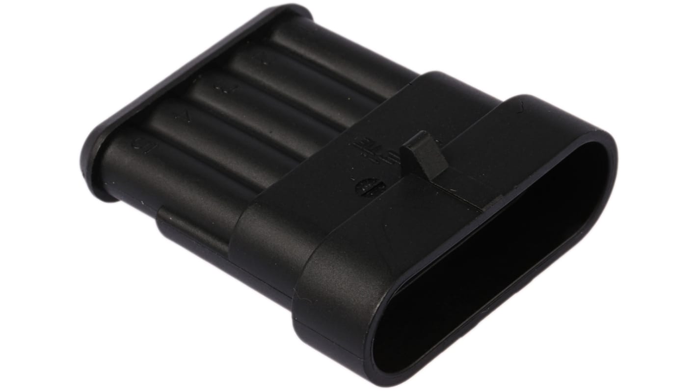 Corpo connettore automotive TE Connectivity, Maschio, 5 vie, file